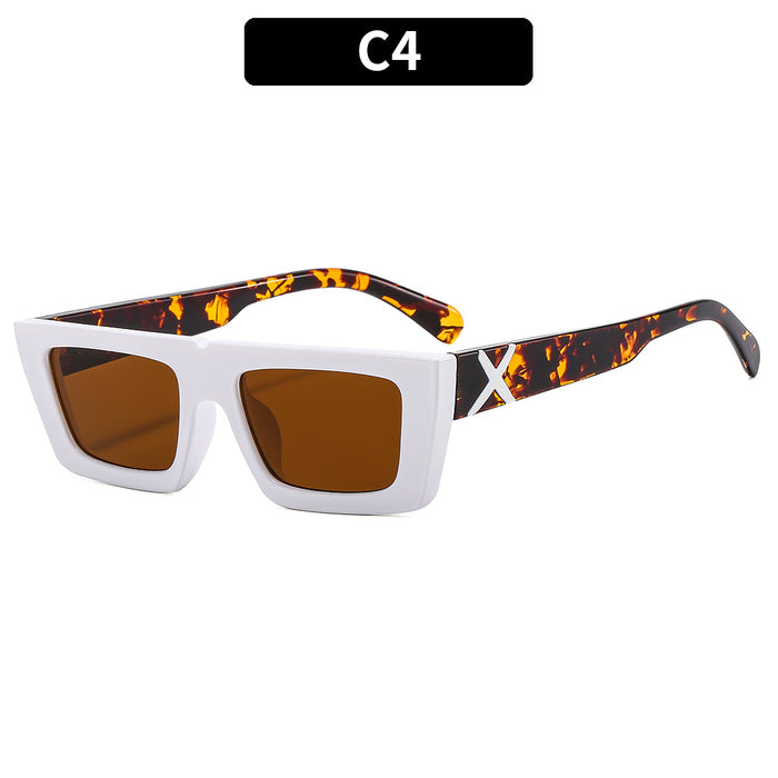 Wholesale Sunglasses PC Small Frame Square Temple X JDC-SG-XiA049