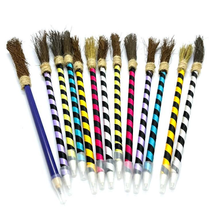 Wholesale Ballpoint Pen Plastic Halloween Multicolor Striped Thin Rod MOQ≥2 JDC-BP-XYJ002