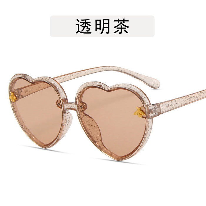 Jewelry WholesaleWholesale Children's Cartoon Little Bee Love Sunglasses JDC-SG-GuangD004 Sunglasses 光度 %variant_option1% %variant_option2% %variant_option3%  Factory Price JoyasDeChina Joyas De China