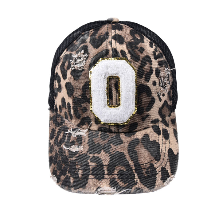 Wholesale Letter Baseball Cap Cotton Mesh Cap MOQ≥2 JDC-FH-WenR002