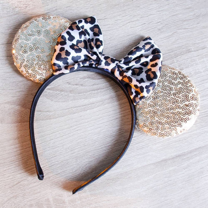 Jewelry WholesaleWholesale sequin polka dot bow round ear hair band JDC-HD-YL002 Headband 雅伦 %variant_option1% %variant_option2% %variant_option3%  Factory Price JoyasDeChina Joyas De China