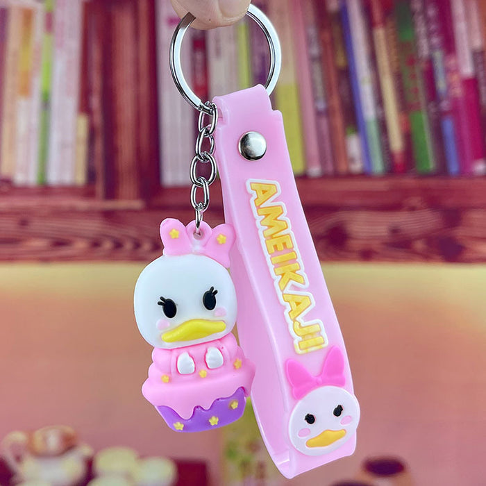 Wholesale Keychain Cartoon Cute PVC Soft Glue MOQ≥2 (M) JDC-KC-LeO013