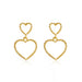 Jewelry Wholesalewholesale Heart Shaped Alloy earrings JDC-ES-D794 Earrings 晴雯 %variant_option1% %variant_option2% %variant_option3%  Factory Price JoyasDeChina Joyas De China