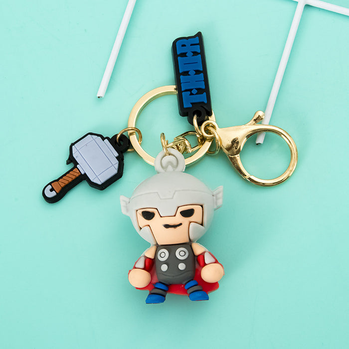 Jewelry WholesaleWholesale Cartoon Soft Rubber Keychain（M）JDC-KC-JiK001 Keychains 吉阔 %variant_option1% %variant_option2% %variant_option3%  Factory Price JoyasDeChina Joyas De China