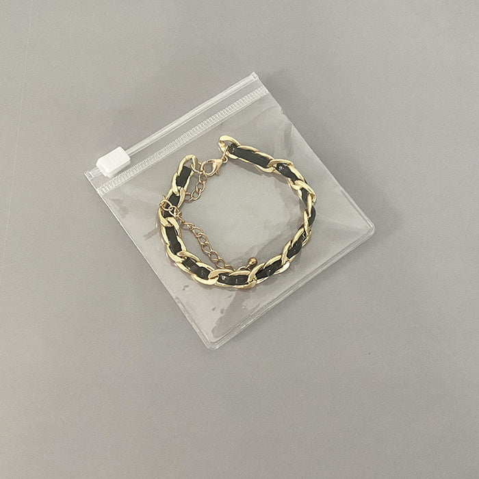 Jewelry WholesaleWholesale PVC Jewelry Storage Organizer Transparent Ziplock Bag 100 pcs/pack JDC-JP-HengL001 Jewelry packaging 恒利 %variant_option1% %variant_option2% %variant_option3%  Factory Price JoyasDeChina Joyas De China