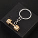 Jewelry WholesaleWholesale Dumbbell Keychain Couple Pendant Keyring MOQ≥2 JDC-KC-ZJ008 Keychains 志嘉 %variant_option1% %variant_option2% %variant_option3%  Factory Price JoyasDeChina Joyas De China