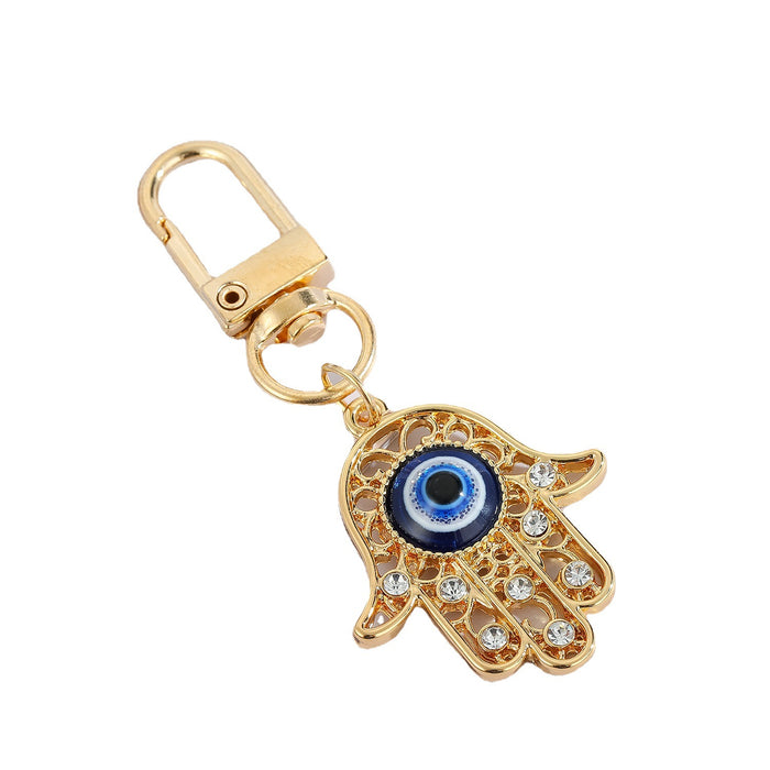 Jewelry WholesaleWholesale Devil's Eye Alloy Keychain MOQ≥6 JDC-KC-Juej001 Keychains 觉际 %variant_option1% %variant_option2% %variant_option3%  Factory Price JoyasDeChina Joyas De China