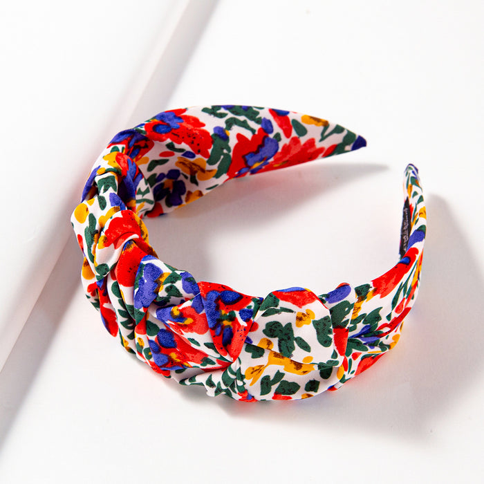 Jewelry WholesaleWholesale vintage multi-pleated floral hair band JDC-HD-Pengl003 Headband 朋来 %variant_option1% %variant_option2% %variant_option3%  Factory Price JoyasDeChina Joyas De China