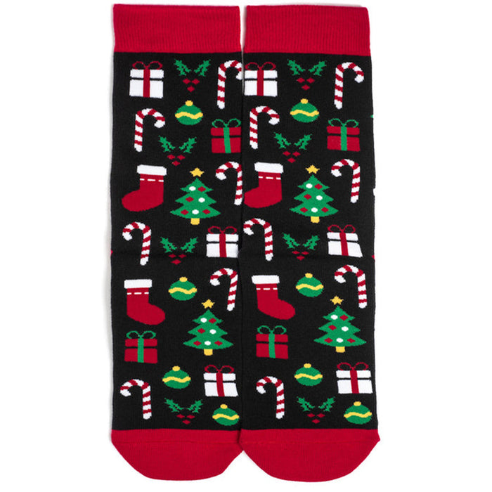 Wholesale Socks Cotton Christmas Creative Letters Socks JDC-SK-QAng013