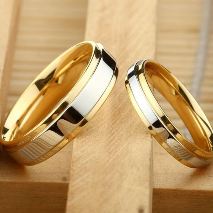 Jewelry WholesaleWholesale Stainless Steel Couple Rings MOQ≥2 JDC-RS-TengD002 Rings 藤达 %variant_option1% %variant_option2% %variant_option3%  Factory Price JoyasDeChina Joyas De China