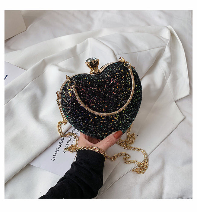 Jewelry WholesaleWholesale love lock clasp cute sequin handbag JDC-HB-Huim001 Handbags 晖铭 %variant_option1% %variant_option2% %variant_option3%  Factory Price JoyasDeChina Joyas De China