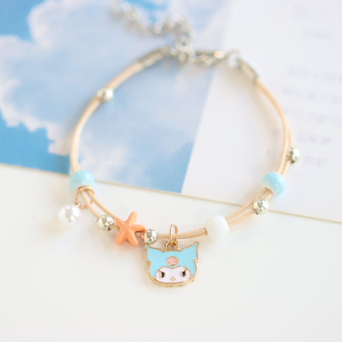 Wholesale Bracelet Alloy Ceramic Cartoon Hand Strap MOQ≥2 (S) JDC-BT-YiXiang002