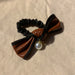 Jewelry WholesaleWholesale Faux Leather Bow Knot Hair Scrunchies JDC-HS-SJ002 Hair Scrunchies 尚捷 %variant_option1% %variant_option2% %variant_option3%  Factory Price JoyasDeChina Joyas De China