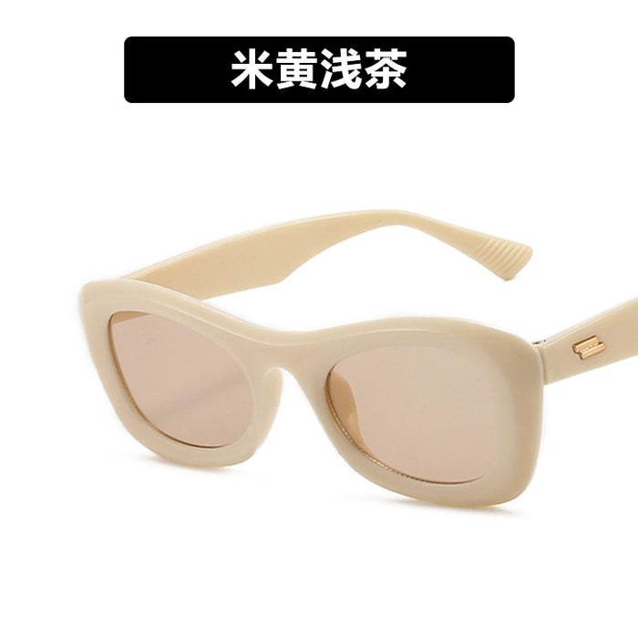 Wholesale Oval Cat Eye Rice Nail Sunglasses JDC-SG-KD179