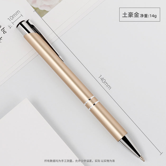 Wholesale Ballpoint Pen Metal Simple Press Pen JDC-BP-JingL004