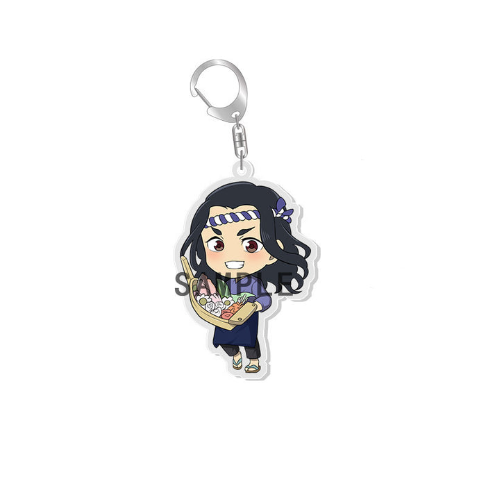 Wholesale pendant cute acrylic keychain Tokyo JDC-KC-XCai001