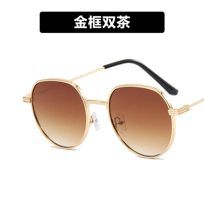 Wholesale Sunglass Resin Lens Metal Frame JDC-SG-PLS096