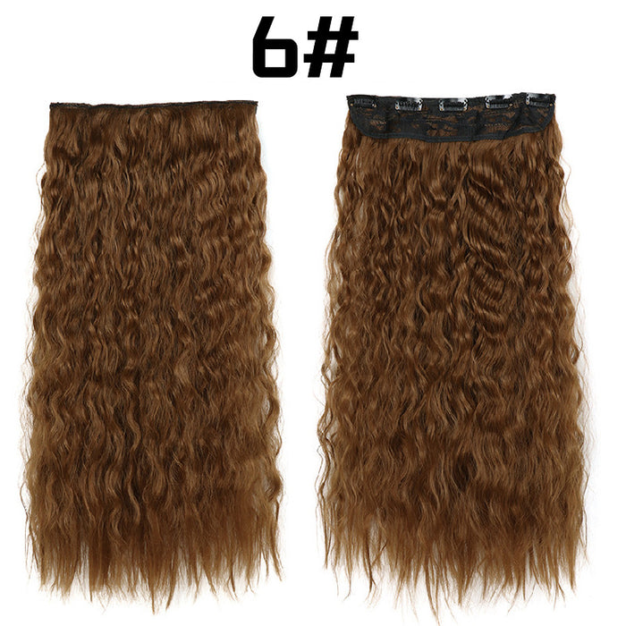 Jewelry WholesaleWholesale High Temperature Silk Wig Pieces Wool Roll Long Hair Extension Pieces JDC-WS-SanY002 Wigs 三盈 %variant_option1% %variant_option2% %variant_option3%  Factory Price JoyasDeChina Joyas De China