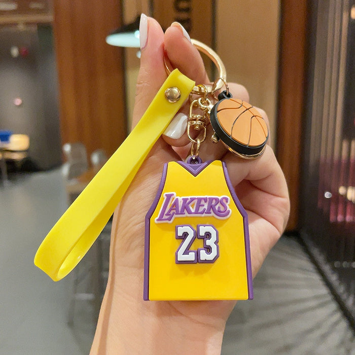 Wholesale Keychains PVC Cute Jersey JDC-KC-MXiong015