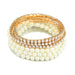 Jewelry WholesaleWholesale Irregular Exaggerated Pearl Bracelets 6 Sets Gold JDC-BT-ZhuJ012 Bracelet 诛积 %variant_option1% %variant_option2% %variant_option3%  Factory Price JoyasDeChina Joyas De China