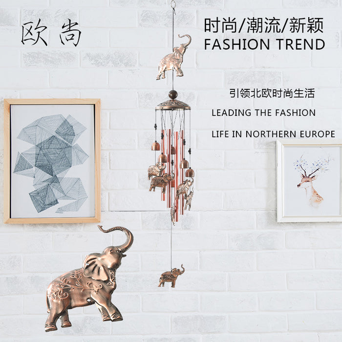 Wholesale Metal Butterfly Turtle Owl Bells Iron Wind Chimes MOQ≥4 JDC-DC-XShi001