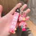 Jewelry WholesaleWholesale Cartoon Space Bear Silicone Keychain JDC-KC-FeiRun010 Keychains 飞润 %variant_option1% %variant_option2% %variant_option3%  Factory Price JoyasDeChina Joyas De China