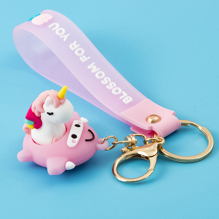 Wholesale Keychains PVC Hardware Cute Cartoon MOQ≥3 JDC-KC-JiK011