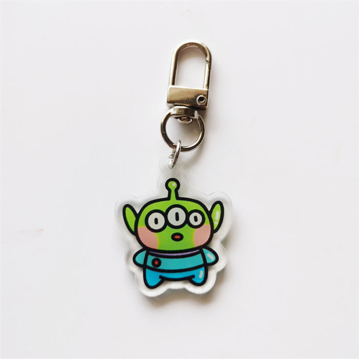 Wholesale Cartoon Acrylic Cute Keychain (M) MOQ≥2 JDC-KC-FPai002