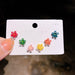 Jewelry WholesaleWholesale color bear daisy flower flower alloy stud earrings MOQ≥2 JDC-ES-XiaY003 Earrings 夏樱 %variant_option1% %variant_option2% %variant_option3%  Factory Price JoyasDeChina Joyas De China