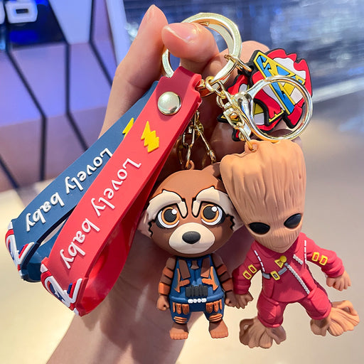 Jewelry WholesaleWholesale cartoon doll silicone keychain (F) JDC-KC-FeiRun051 Keychains 飞润 %variant_option1% %variant_option2% %variant_option3%  Factory Price JoyasDeChina Joyas De China