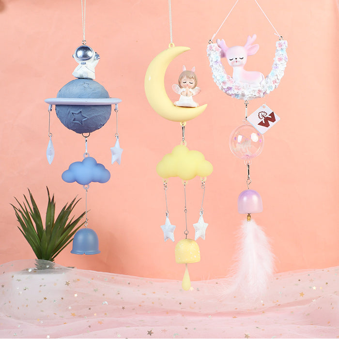 Wholesale Dream Catcher Cute Glowing Cartoon Little Lucky Wind Chime MOQ≥2 JDC-DC-Shangs001