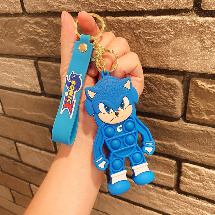 Wholesale keychain pvc pendant doll cute doll pendant JDC-KC-JCai031