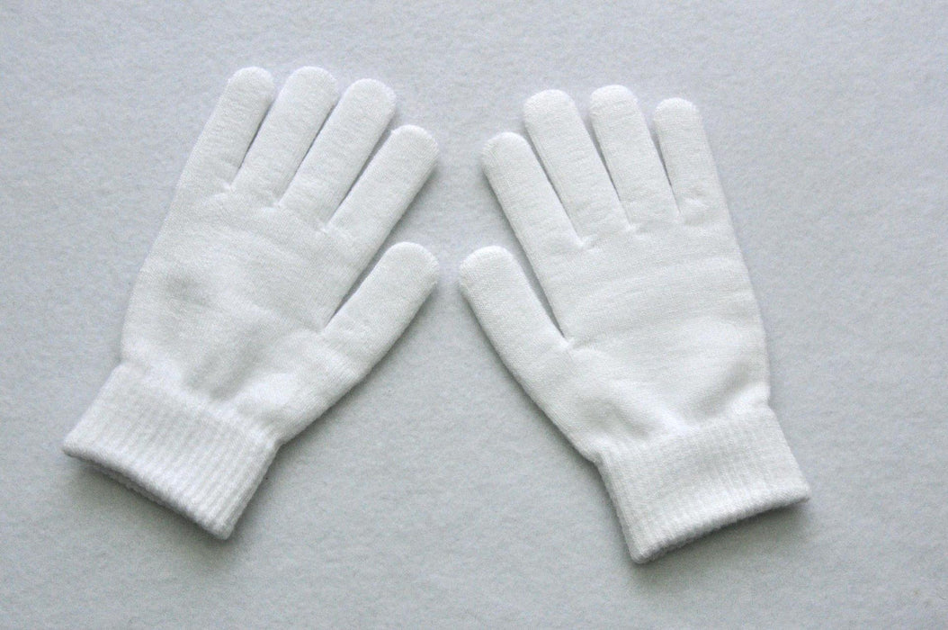 Wholesale Gloves Cotton Solid Color Knitted Wool Warm JDC-GS-QinS002