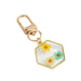 Jewelry WholesaleWholesale Daisy Resin Dried Flowers Keychain MOQ≥3 JDC-KC-Juej002 Keychains 觉际 %variant_option1% %variant_option2% %variant_option3%  Factory Price JoyasDeChina Joyas De China