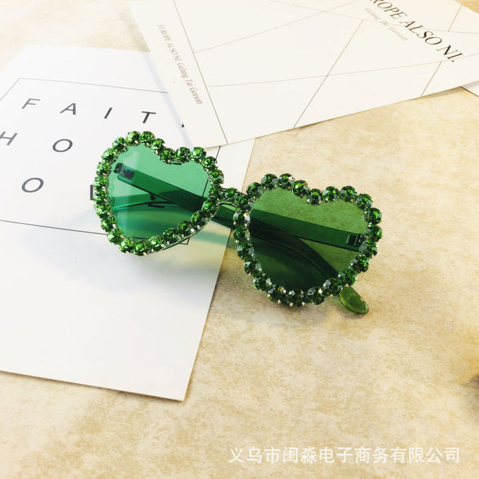 Jewelry WholesaleWholesale Heart Rhinestone Acrylic Ladies Sunglasses MOQ≥2 JDC-SG-GuiM011 Sunglasses 闺淼 %variant_option1% %variant_option2% %variant_option3%  Factory Price JoyasDeChina Joyas De China