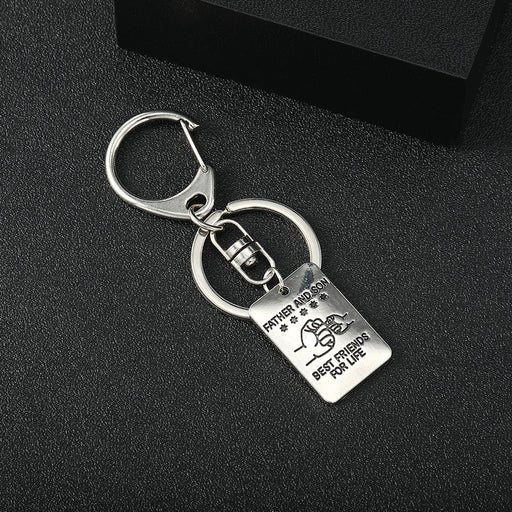 Jewelry WholesaleWholesale Father's Day Zinc Alloy Keychain JDC-KC-Langt003 Keychains 阆天 %variant_option1% %variant_option2% %variant_option3%  Factory Price JoyasDeChina Joyas De China