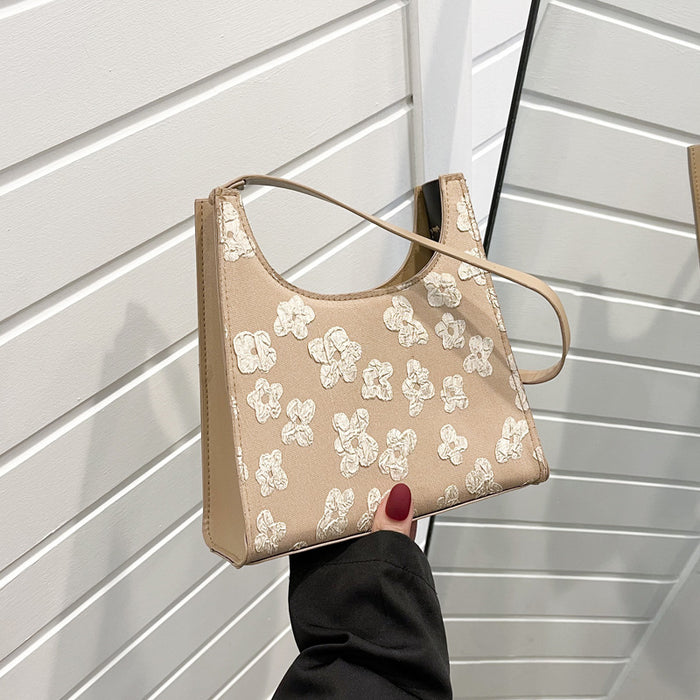 Wholesale Shoulder Bag Flower PU Handbag JDC-HB-Minghao002