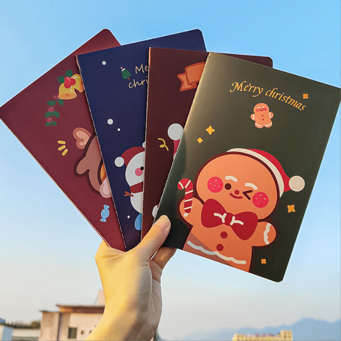 Wholesale Notebook Paper Christmas Cartoon Notepad JDC-NK-KuY001