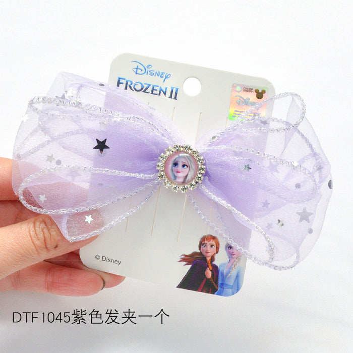 Wholesale hairpin yarn material children's bow ribbon JDC-HC-LLJ004