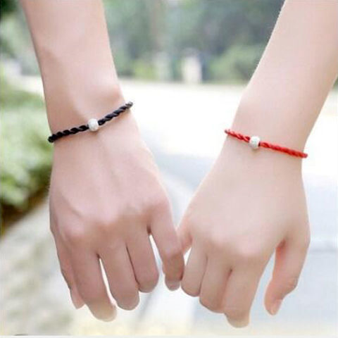 Wholesale crystal bead bracelet simple personality sweet style JDC-BT-NiHuang002