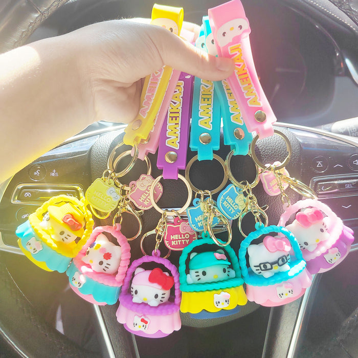 Wholesale Keychains PVC Hardware Cute Cartoon MOQ≥2 (M) JDC-KC-PinL008