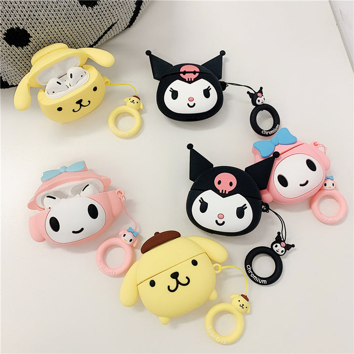 Wholesale Headphone Case Silicone Cute Cartoon Airpods 3 Protective Case (S) JDC-EPC-ChaoX001