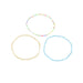 Jewelry WholesaleWholesale Simple Trend Transparent Color Rice Bead Anklet Stretch JDC-AS-NZ016 Anklets 奈珠 %variant_option1% %variant_option2% %variant_option3%  Factory Price JoyasDeChina Joyas De China