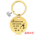 Jewelry WholesaleWholesale Graduation Season Gift Stainless Steel Round Metal Keychain JDC-KC-GangGu015 Keychains 钢古 %variant_option1% %variant_option2% %variant_option3%  Factory Price JoyasDeChina Joyas De China