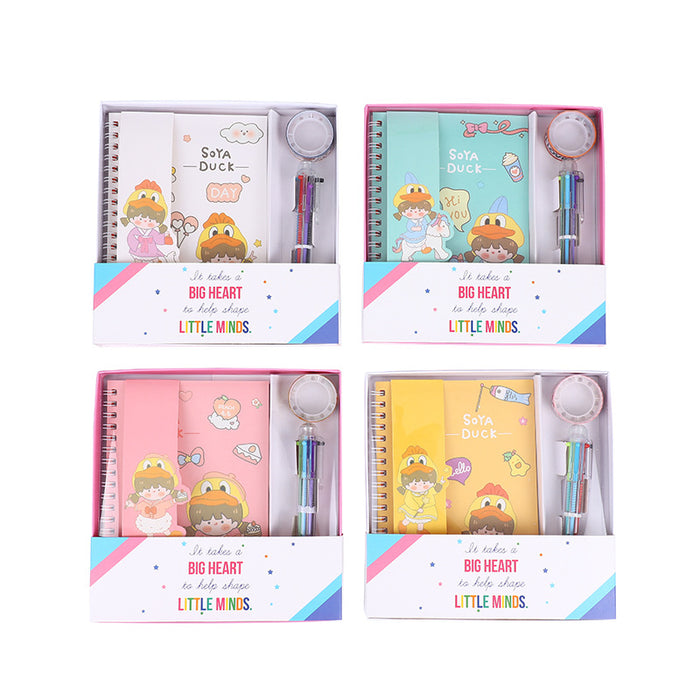 Wholesale Notebook with Pen Prize Set MOQ≥2 JDC-NK-TPL002