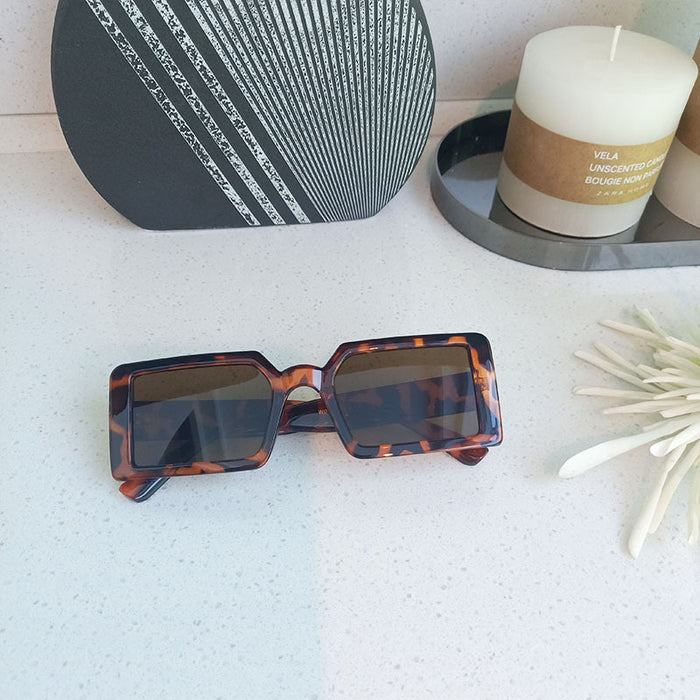 Wholesale Small Square Mirror Color Retro Sunglasses JDC-SG-JingM013