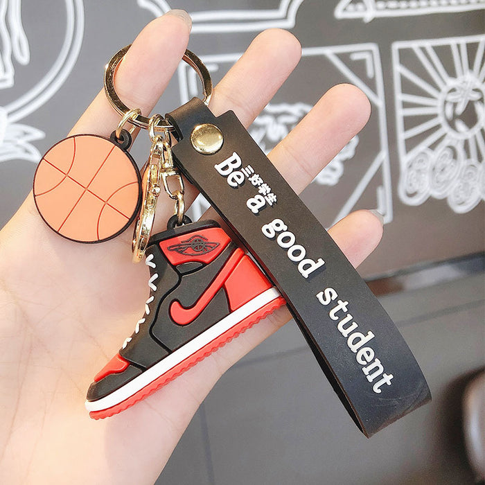 Jewelry WholesaleWholesale Silicone Basketball Shoes Keychain JDC-KC-MeiZ002 Keychains 美庄 %variant_option1% %variant_option2% %variant_option3%  Factory Price JoyasDeChina Joyas De China