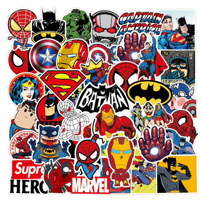 Wholesale Stickers PVC Waterproof Cute Cartoon Graffiti 50 Pieces (M) JDC-ST-XinP004