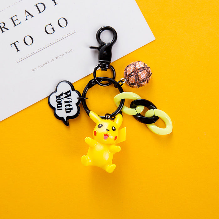 Wholesale Cartoon Resin Building Blocks Keychain (M) JDC-KC-XiangYi005