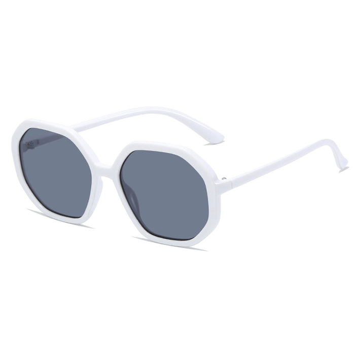 Wholesale Sunglasses PC Lens Plastic Frame MOQ≥2 JDC-SG-WNBK004